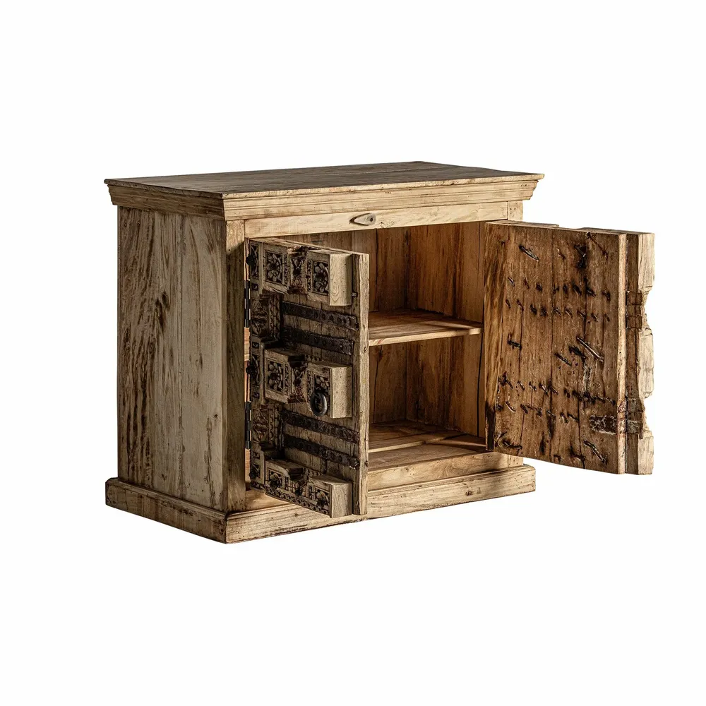 Buffets - Buffet en bois de mangue marron 116x58x89 cm - VICAL