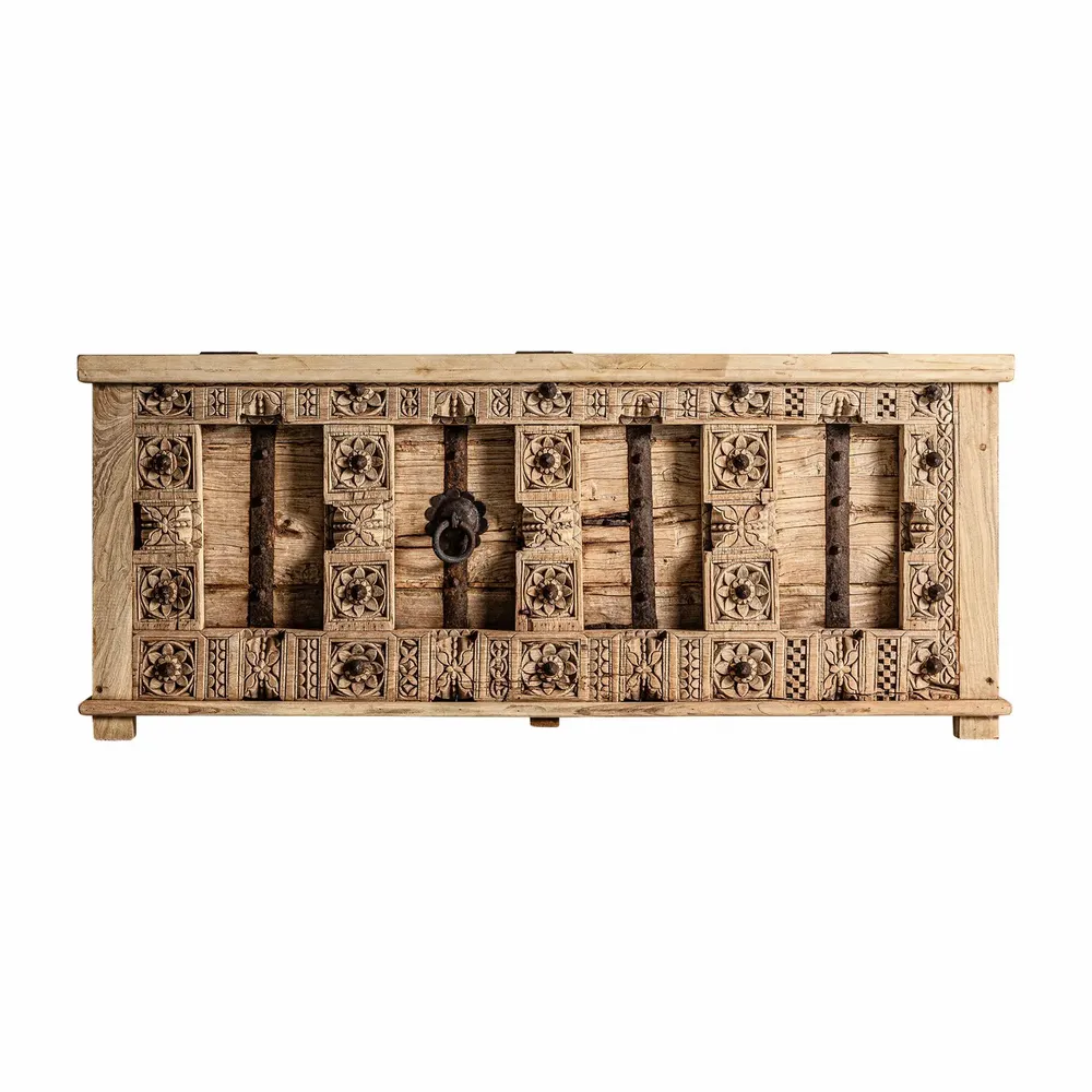 Meubles TV - Meuble tv en bois de mangue marron vieilli en 171x53x63 cm - VICAL