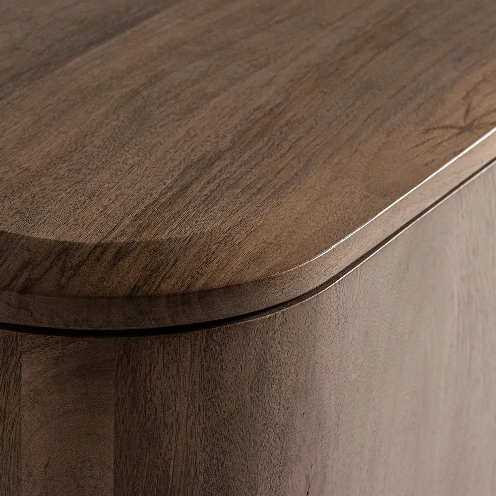 Buffets - Buffet en bois de mangue marron 180x40x81 cm - VICAL