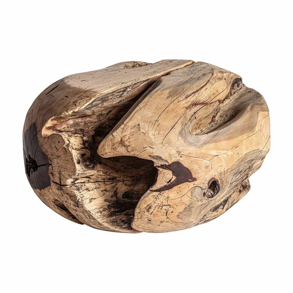 Coffee tables - Coffee table in brown 53x57x32 cm - VICAL