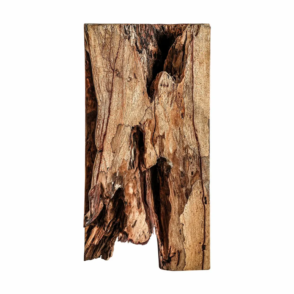 Autres tables  - Table basse en bois de suar marron 41x41x80 cm - VICAL