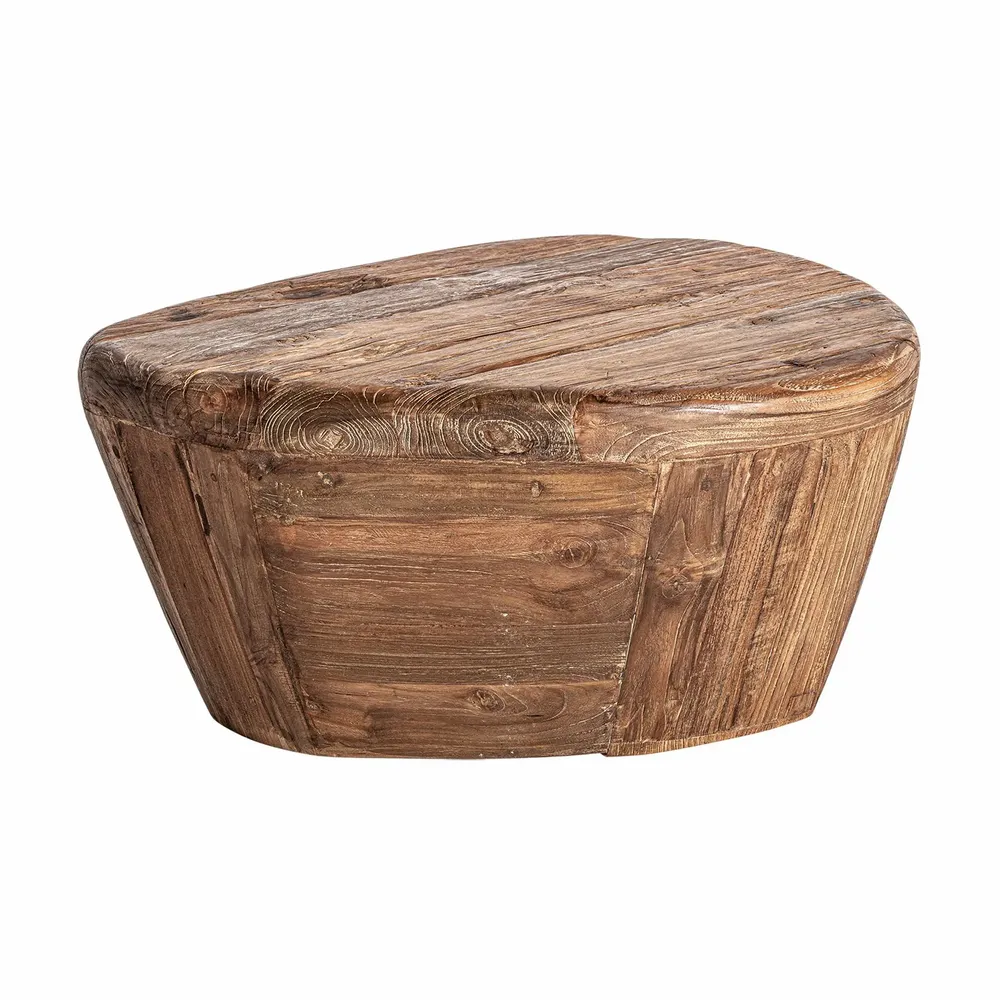 Tables basses - Table basse en bois de teck marron 70x60x34 cm - VICAL