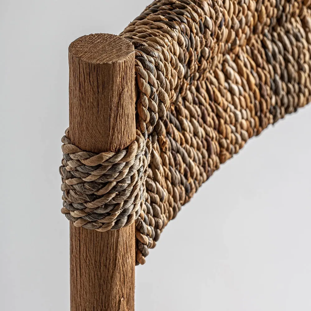 Chaises - Chaise en bois de teck marron 47x47x84 cm - lot de 2 - VICAL