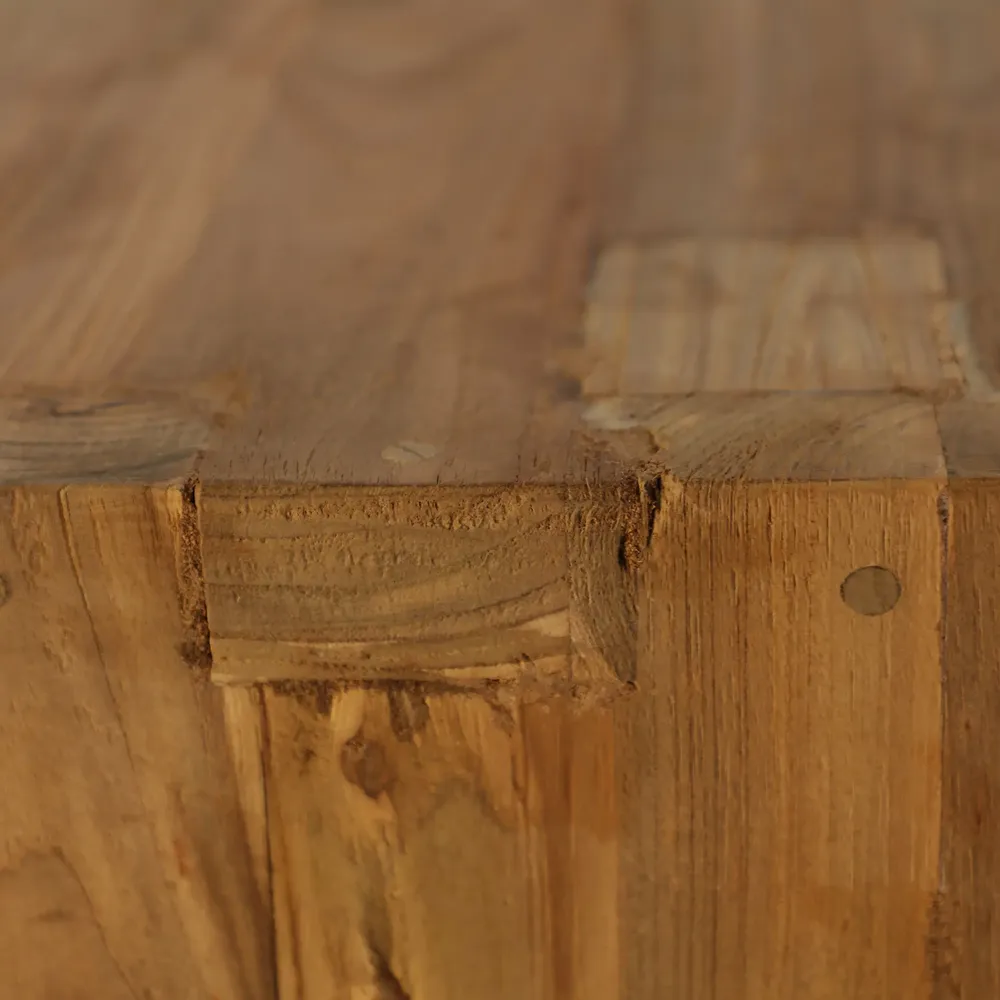 Consoles - Console en bois de chemin de fer marron 150x40x81 cm - VICAL