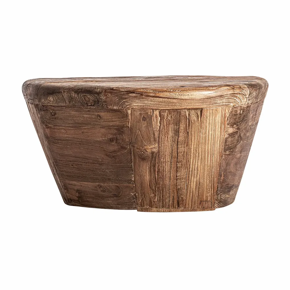 Tables basses - Table basse en bois de teck marron 70x60x34 cm - VICAL