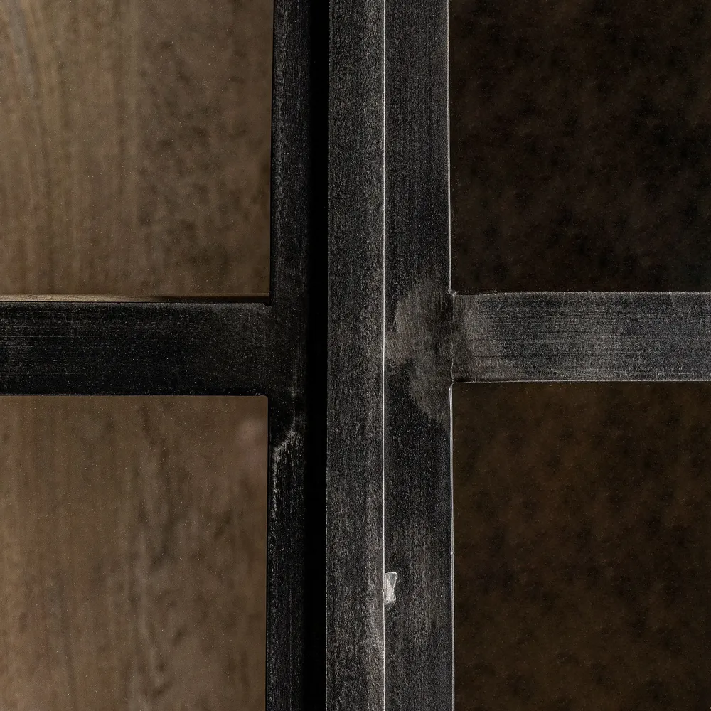 Armoires - Vitrine en bois de mangue marron 90x45x210 cm - VICAL