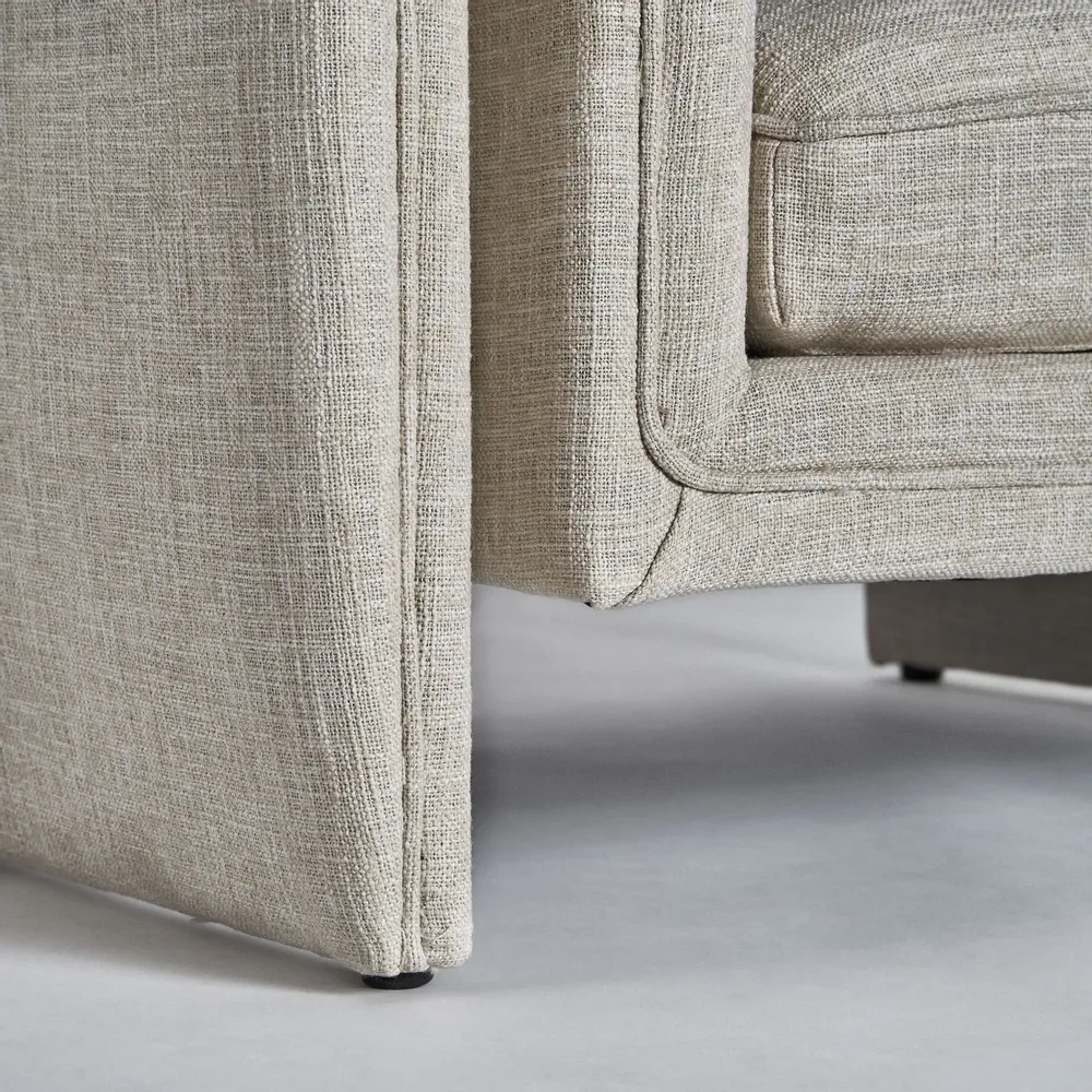 Fauteuils - Fauteuil en bois de pin gris 100x86x81 cm - VICAL