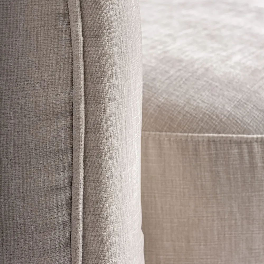 Fauteuils - Fauteuil en bois de pin blanc cassé 109x93x78 cm - VICAL