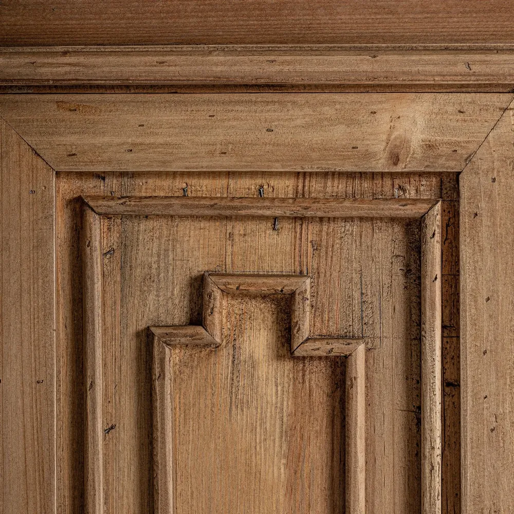 Other tables - Brown recycled elm wood counter 220x60x105 cm - VICAL