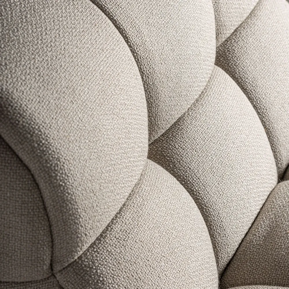 Sofas - Central sofa module in light brown pine wood 95x95x76 cm - VICAL