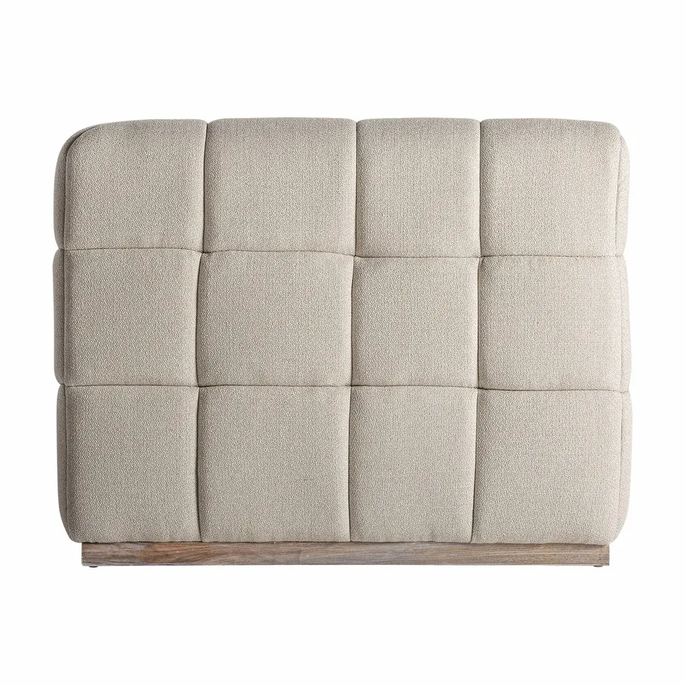 Canapés - D´angle en bois de pin brun clair 97x97x74 cm - VICAL