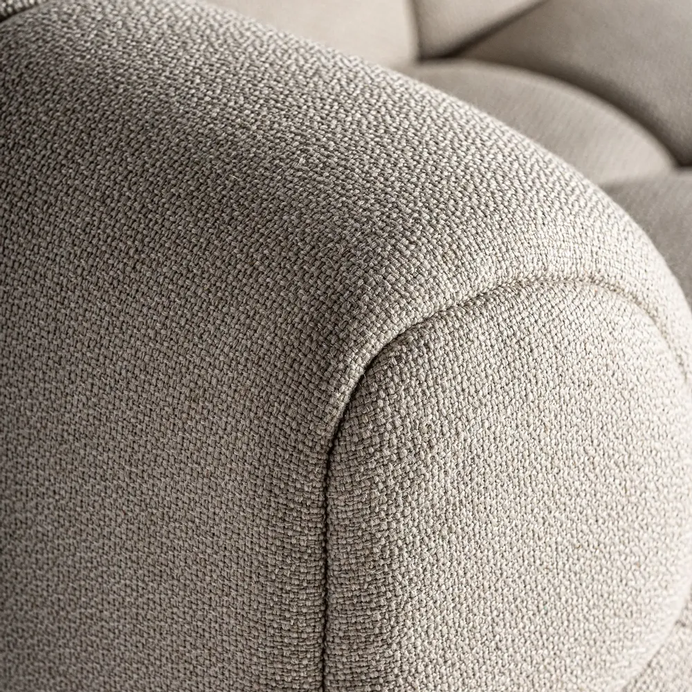 Canapés - D´angle en bois de pin brun clair 97x97x74 cm - VICAL