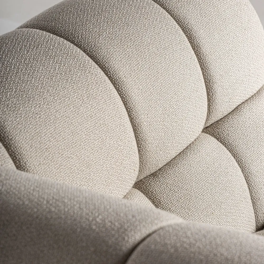 Canapés - D´angle en bois de pin brun clair 97x97x74 cm - VICAL