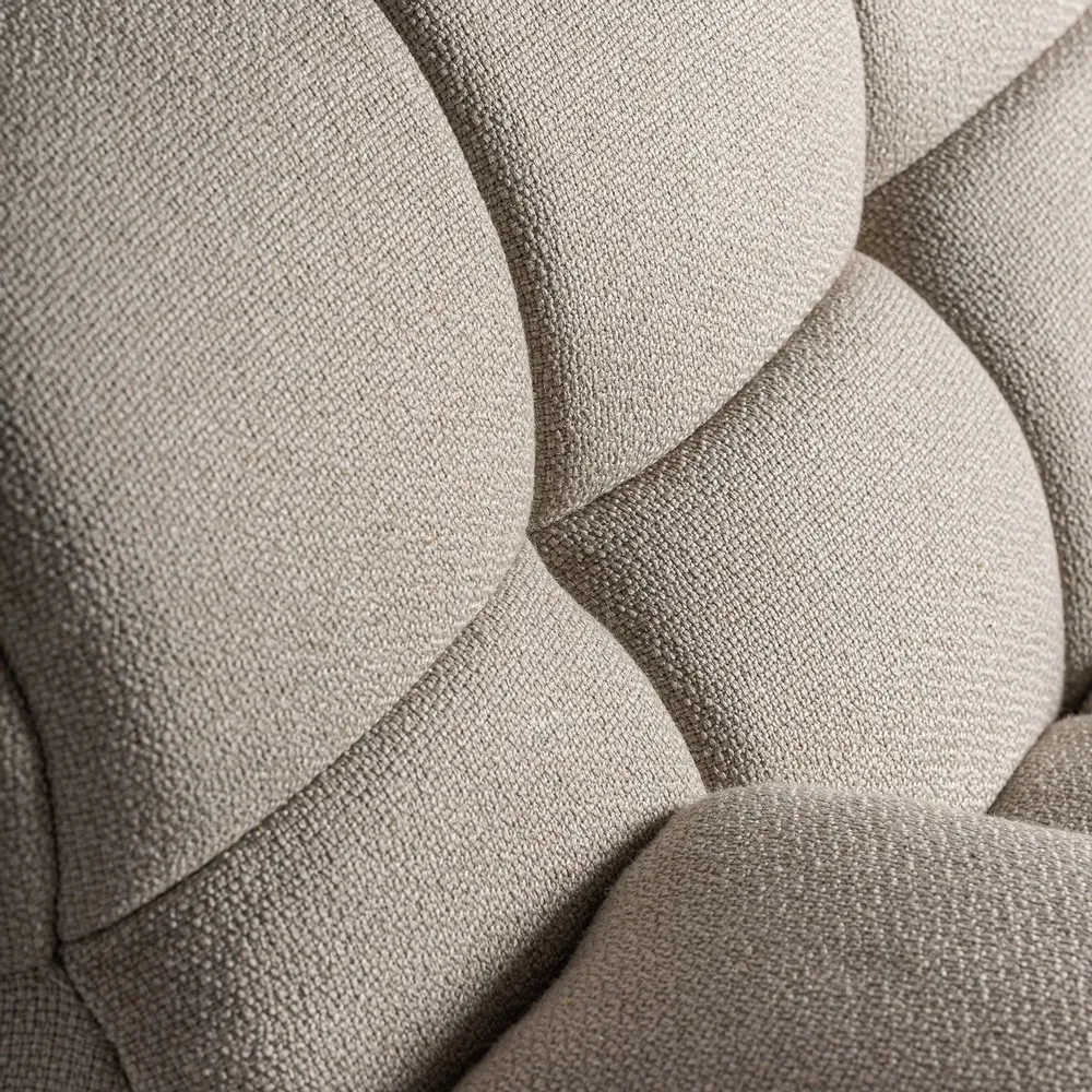 Sofas - Corner light brown pine wood 100x97x74 cm - VICAL