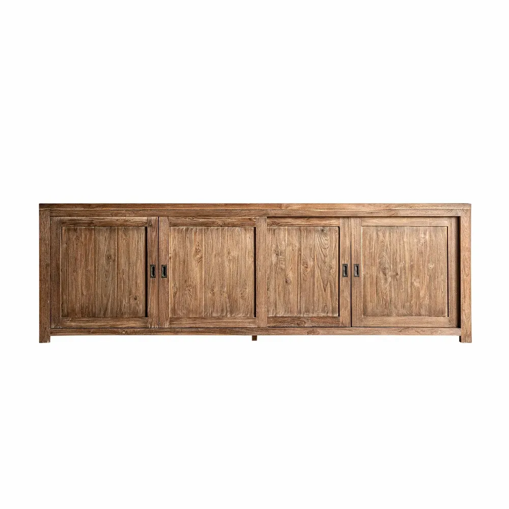 Buffets - Buffet en bois de chemin de fer marron 240x55x77 cm - VICAL