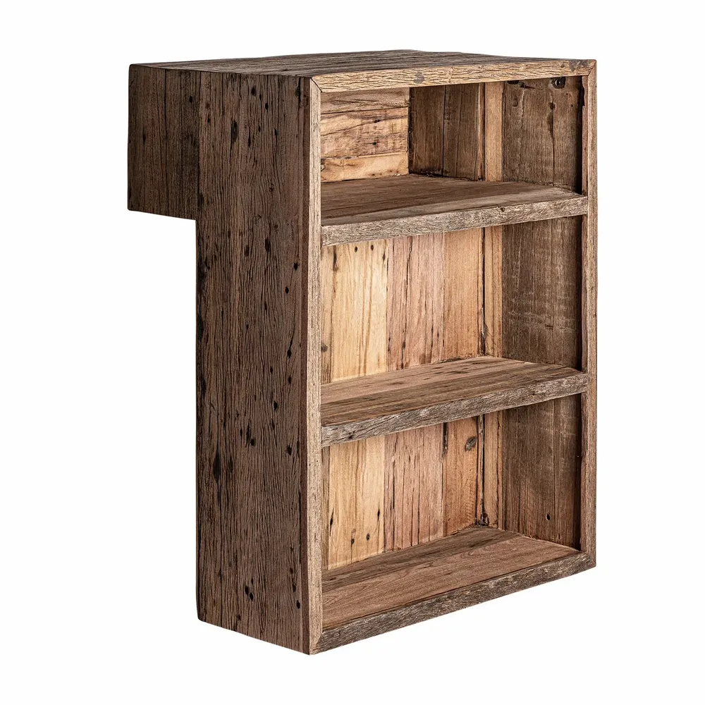 Other tables - Brown reclaimed wood bar counter module 90x60x110 cm - VICAL