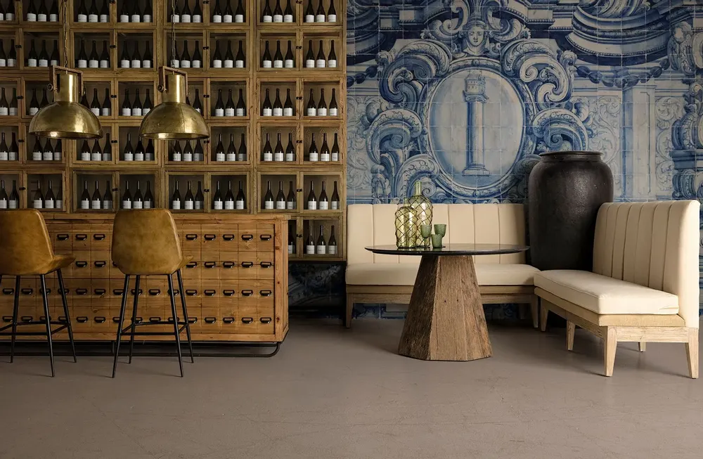 Tables Salle à Manger - Table salon en marbre noir 120x120x76 cm - VICAL