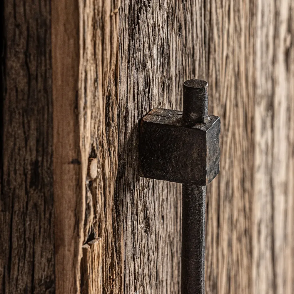 Armoires - Armoire en bois récupéré marron 70x50x202 cm - VICAL