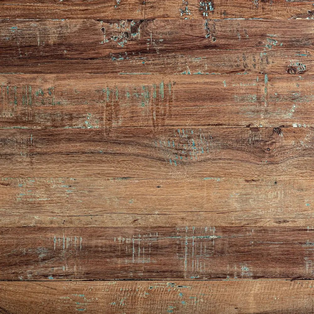 Coffee tables - Brown reclaimed wood coffee table 180x90x46 cm - VICAL