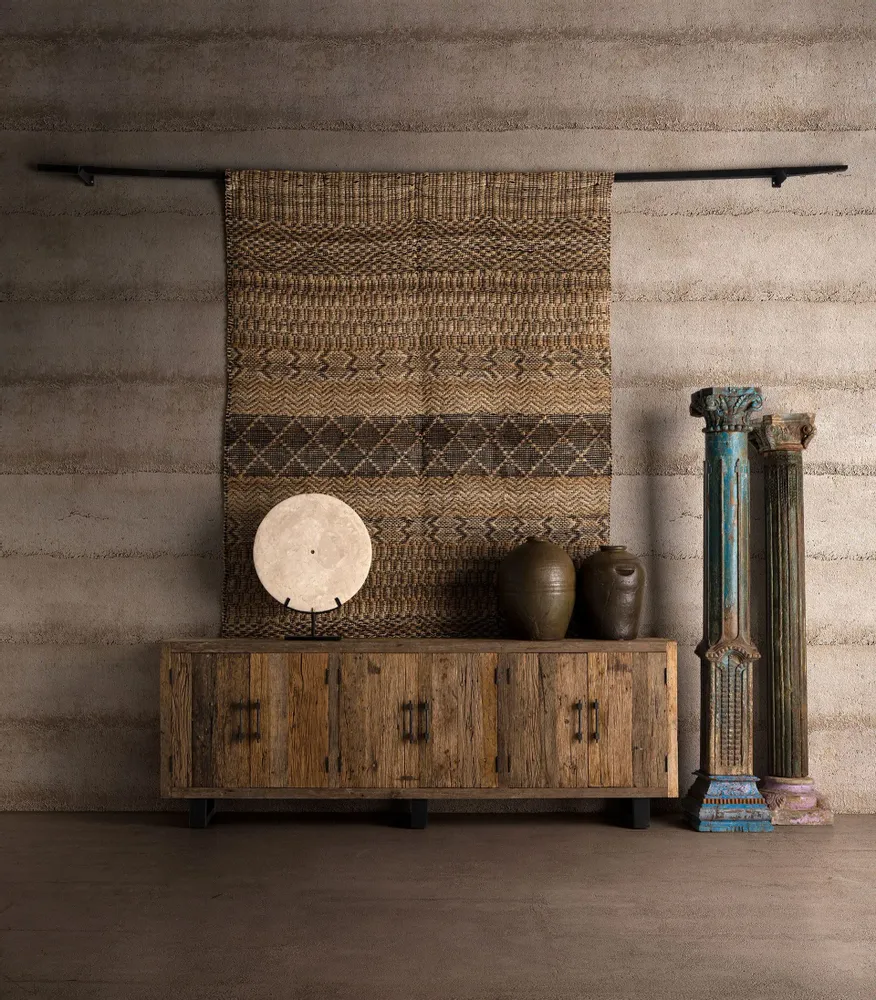 Buffets - Buffet en bois récupéré marron 253x46x91 cm - VICAL