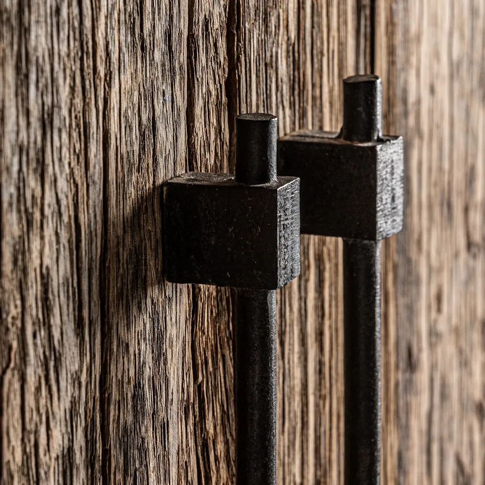 Armoires - Armoire en bois récupéré marron 107x47x188 cm - VICAL