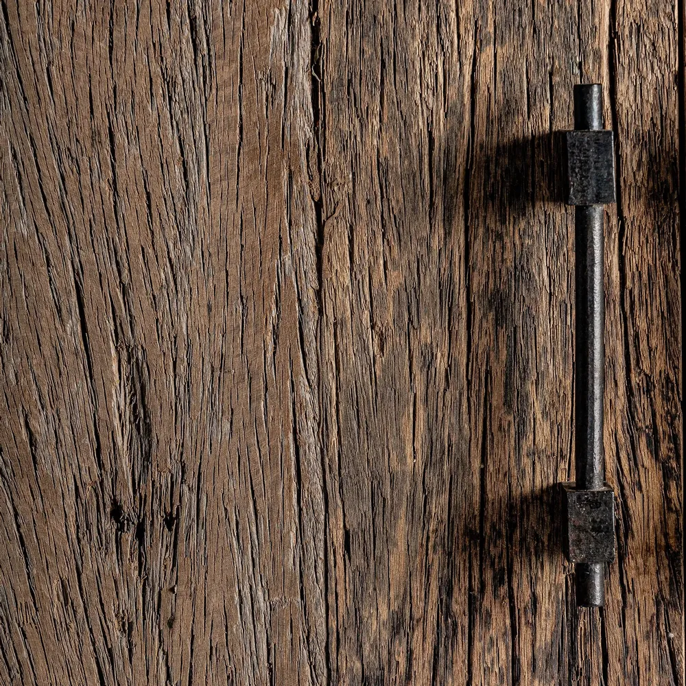 Armoires - Armoire en bois récupéré marron 107x47x188 cm - VICAL