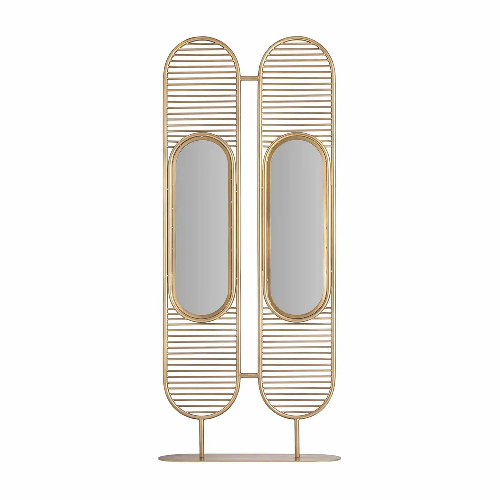 Objets de décoration - Paravent en acier doré 95x30x220 cm - VICAL