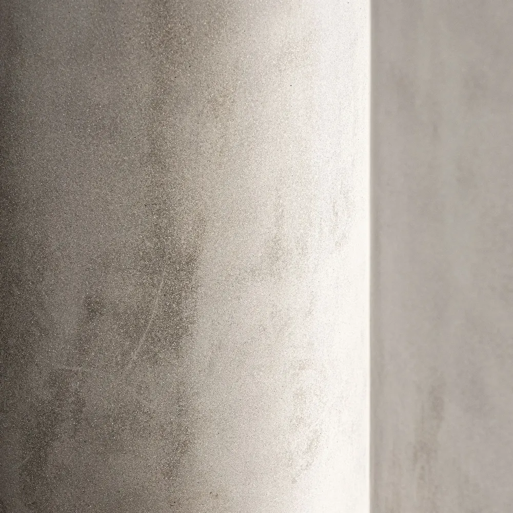 Tables Salle à Manger - Table salon en ciment gris 150x150x76 cm - VICAL