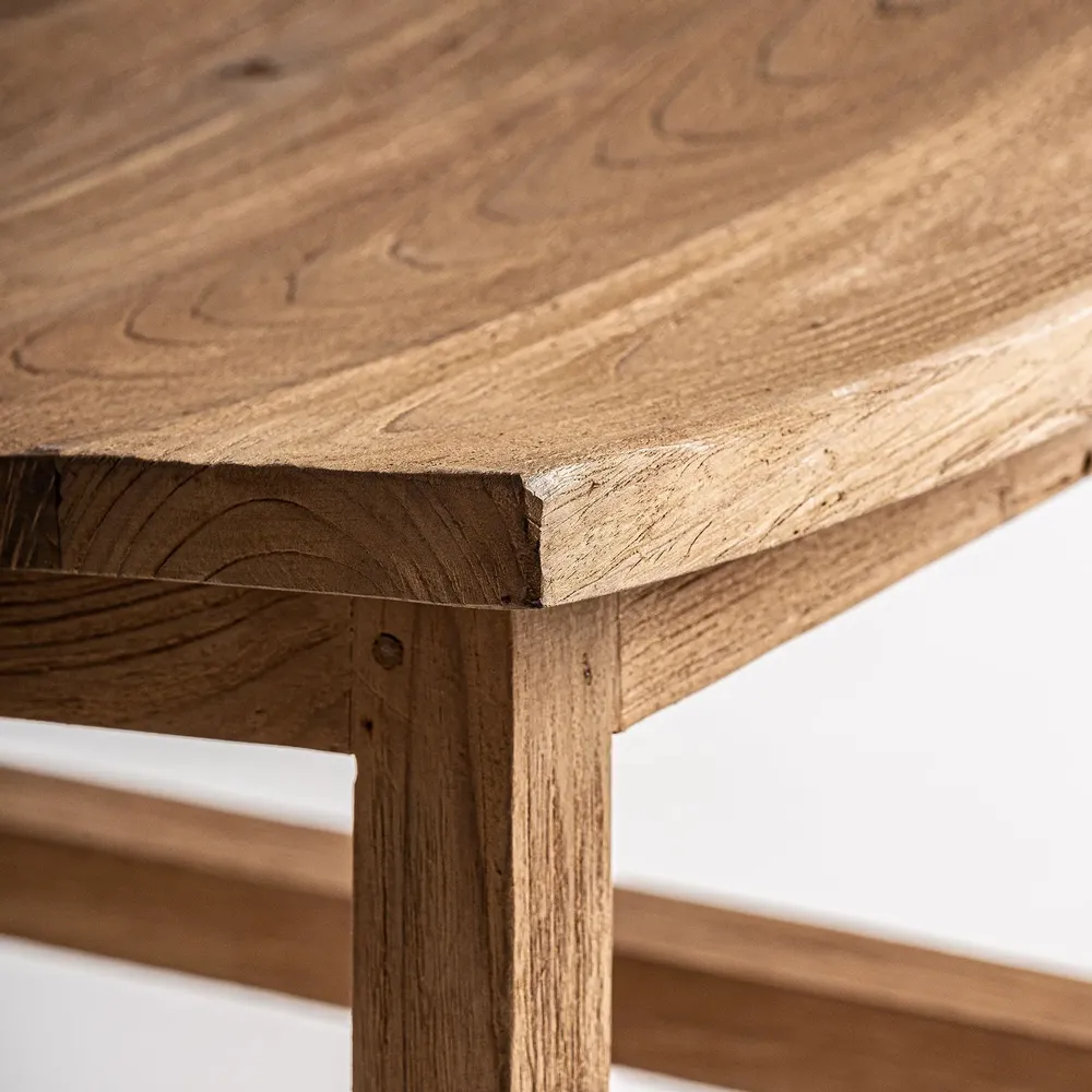 Chairs - Brown teak wood chair 48x64x80 cm - VICAL