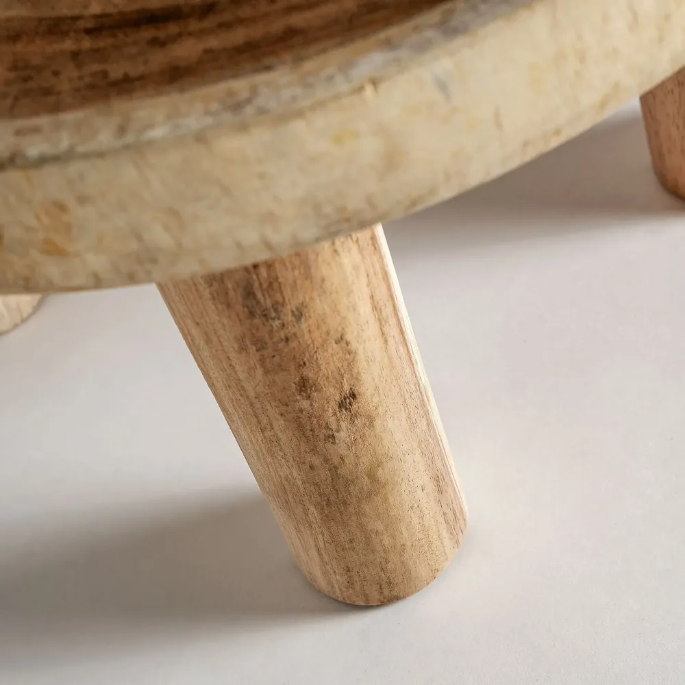 Tables basses - Table basse en bois de suar marron 59x59x35 cm - VICAL