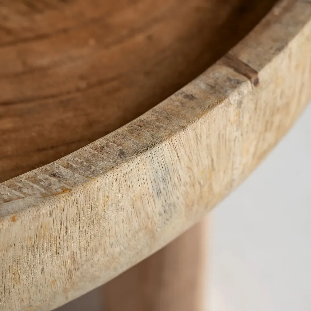 Tables basses - Table basse en bois de suar marron 59x59x35 cm - VICAL