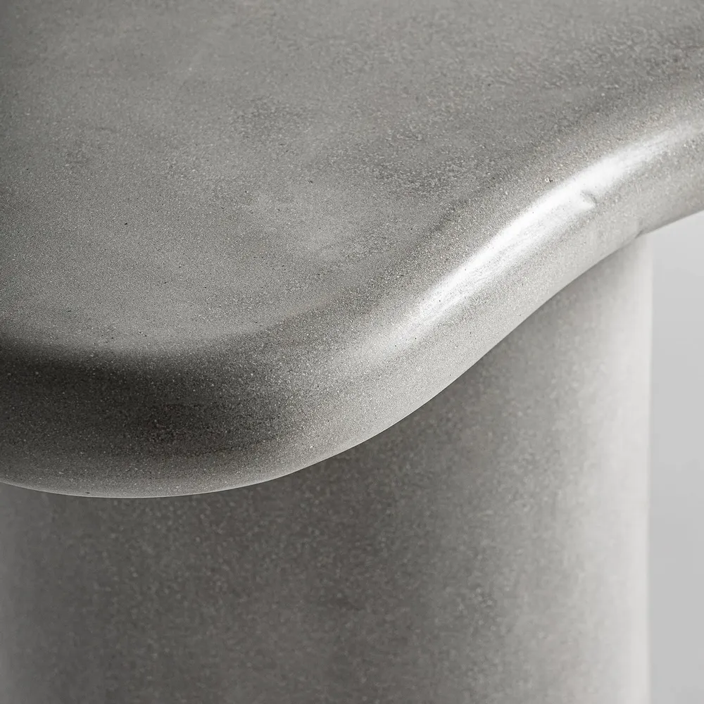 Other tables - Gray cement coffee table 54x44x61 cm - VICAL