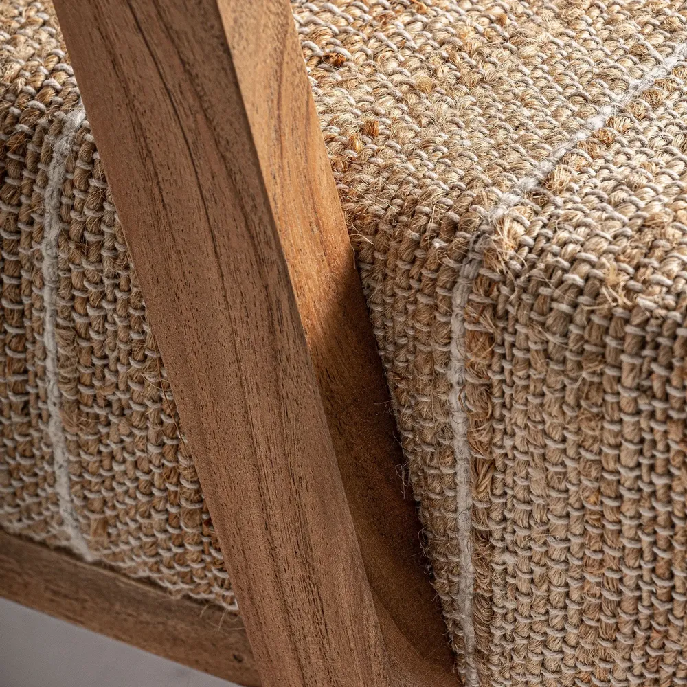 Fauteuils - Fauteuil en bois de mangue marron 62x81x72 cm - VICAL