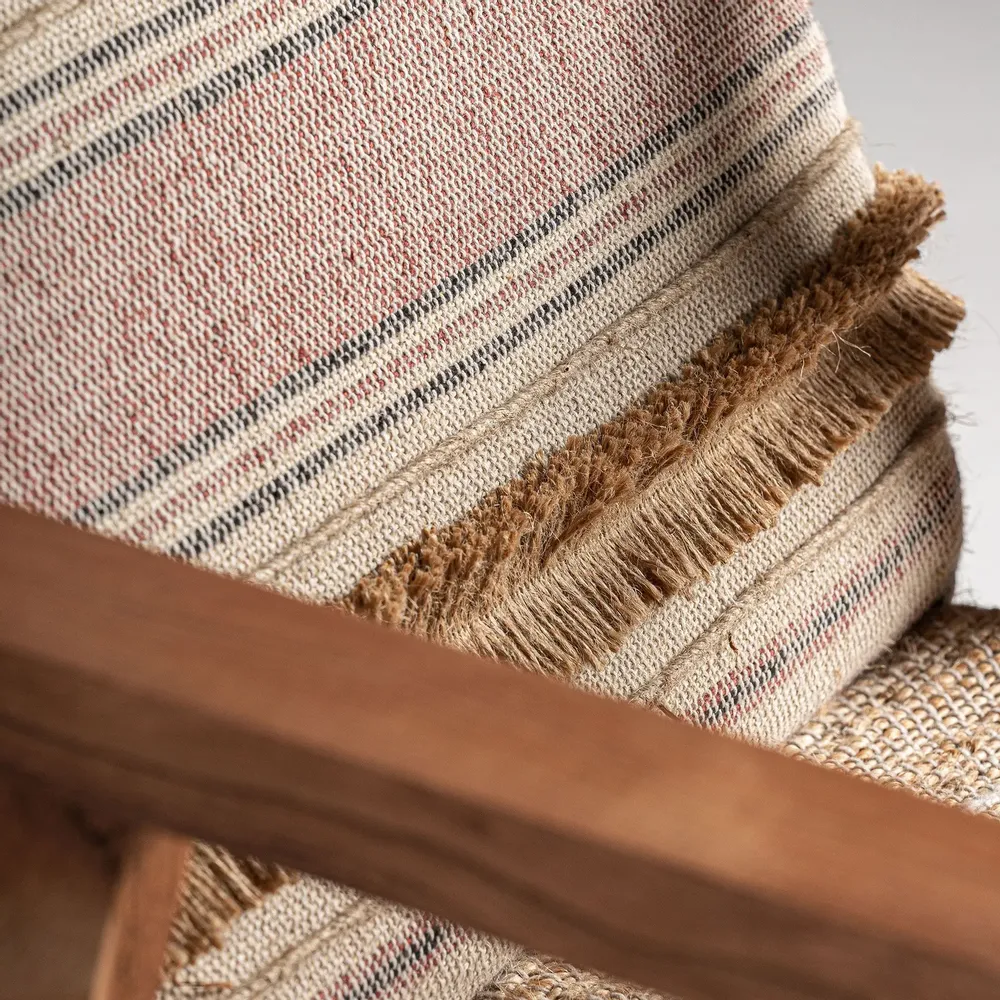 Fauteuils - Fauteuil en bois de mangue marron 62x81x72 cm - VICAL