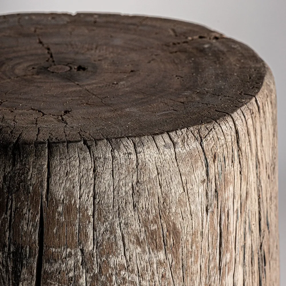 Other tables - Brown tropical wood harness 38x38x139 cm - VICAL