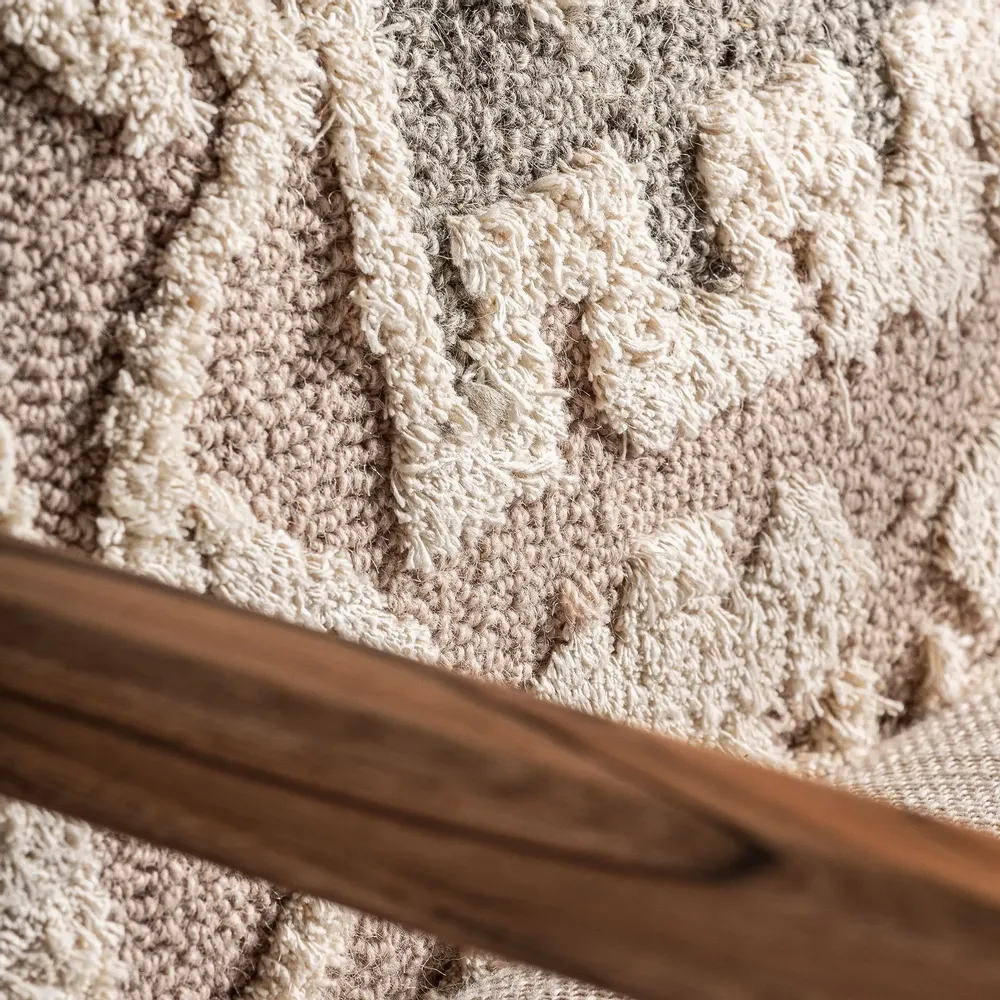 Fauteuils - Fauteuil en bois de mangue brun clair 64x72x76 cm - VICAL