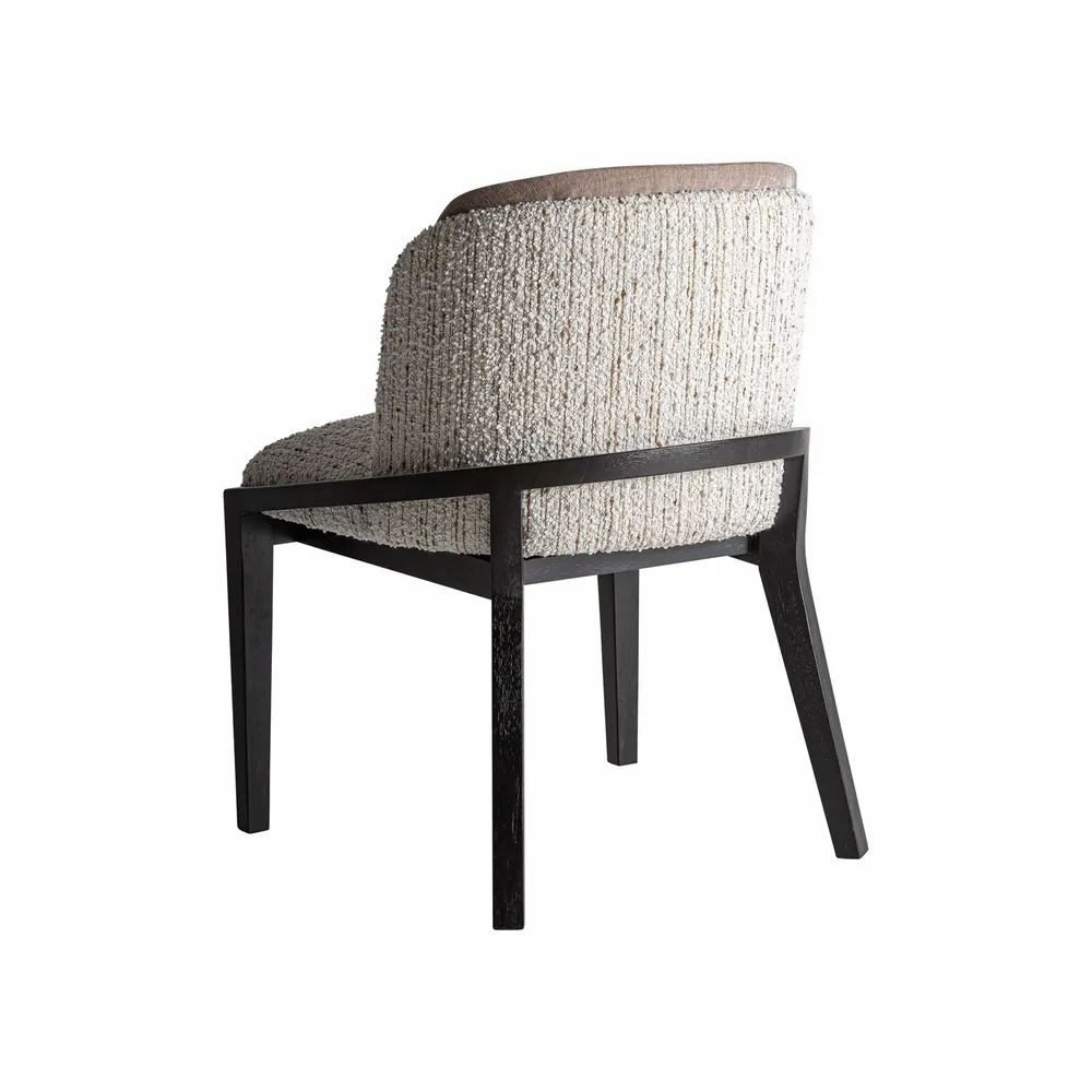 Chaises - Chaise en bois d´hévéa noir 60x62x84 cm - VICAL