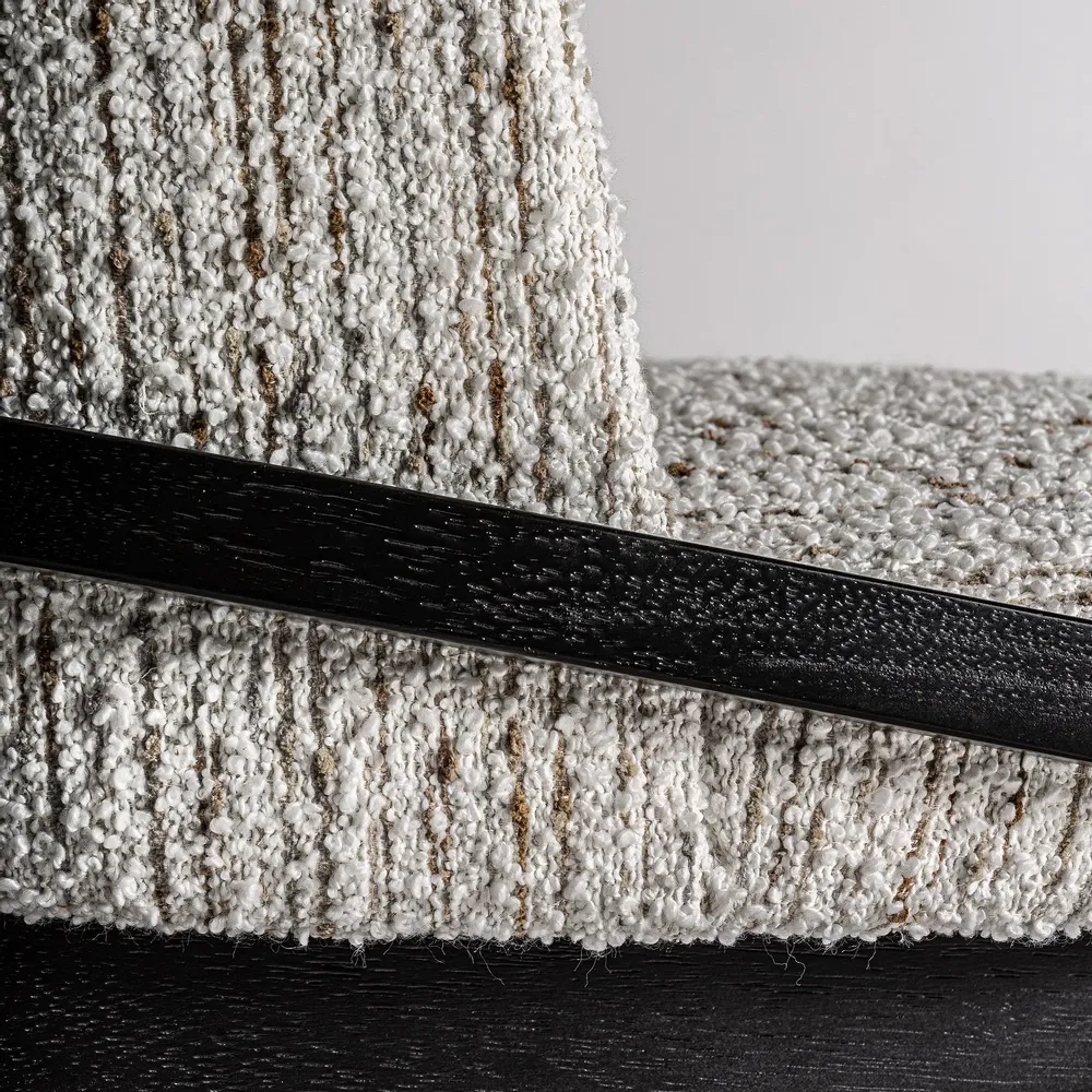 Chaises - Chaise en bois d´hévéa noir 60x62x84 cm - VICAL