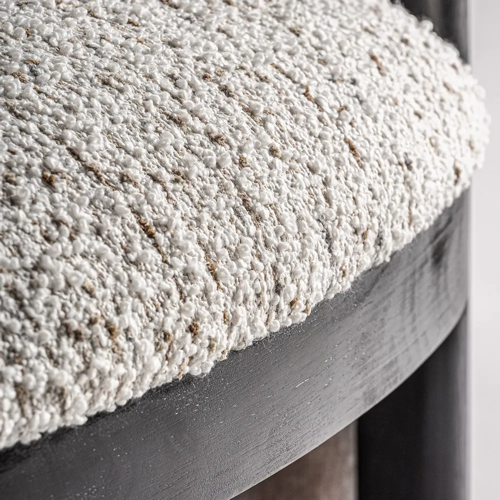 Fauteuils - Fauteuil en bois de pin taupe 76x80x70 cm - VICAL