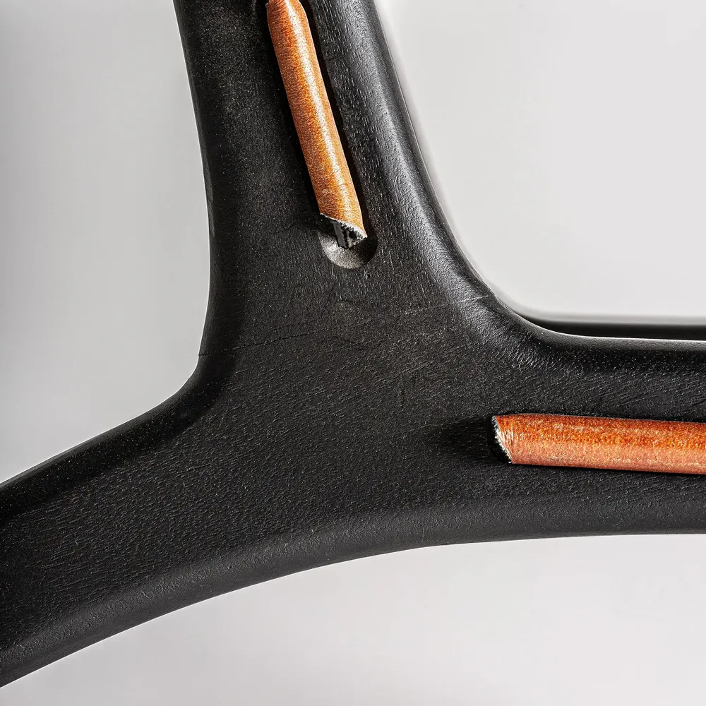 Fauteuils - Fauteuil en bois de mangue noir 76x82x76 cm - VICAL