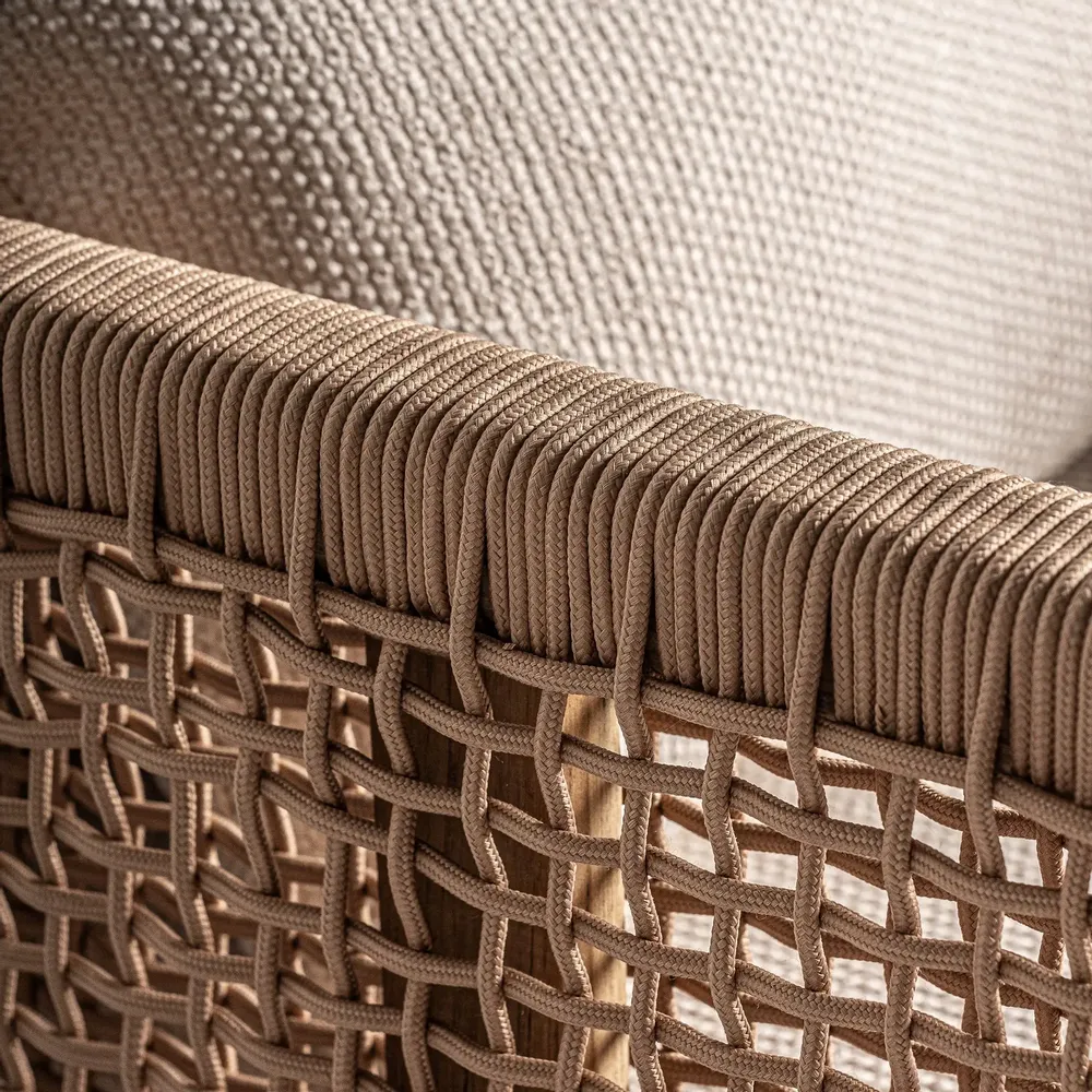 Fauteuils - Fauteuil en bois de chemin de fer marron 85x88x88 cm - VICAL