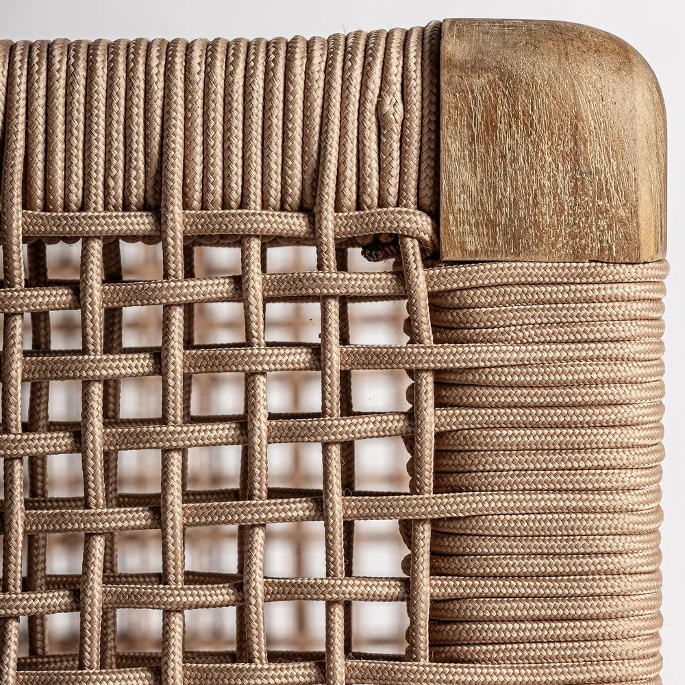 Fauteuils - Fauteuil en bois de chemin de fer marron 85x88x88 cm - VICAL