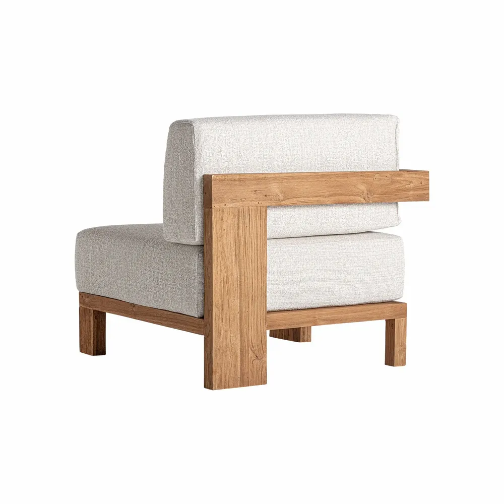 Canapés - D´angle en bois de chemin de fer marron 86x86x83 cm - VICAL