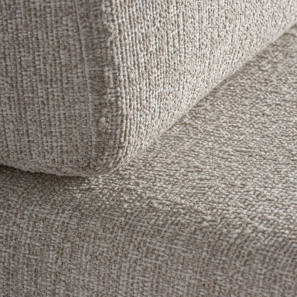 Sofas - Central sofa module in brown railway wood 81x86x83 cm - VICAL