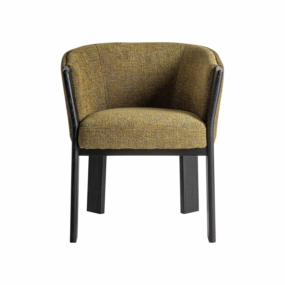 Chaises - Chaise en polyester camel 62x60x75 cm - VICAL