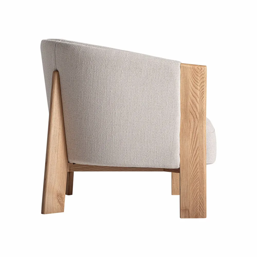 Fauteuils - Fauteuil en polyester marron  - VICAL