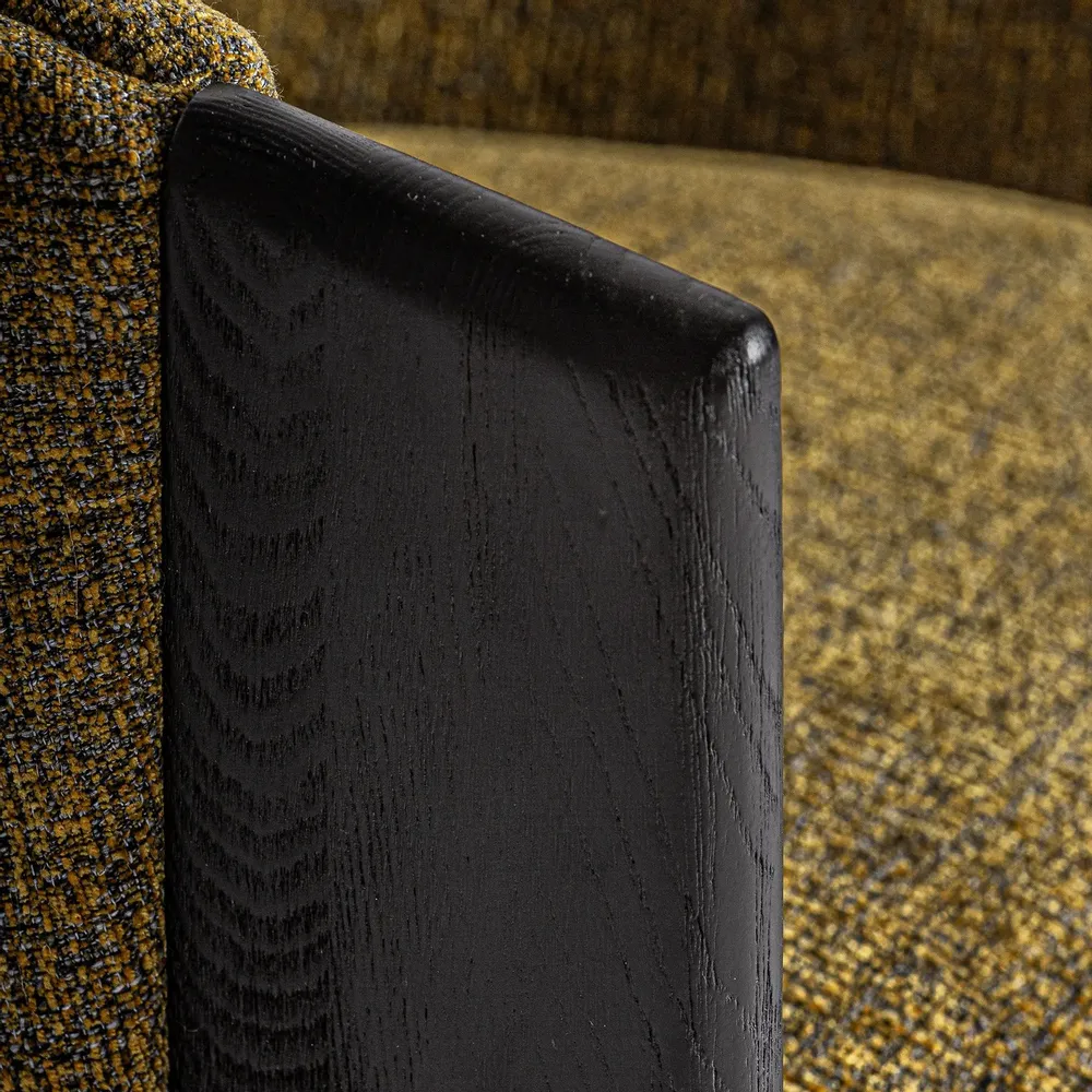 Fauteuils - Fauteuil en polyester camel 69x70x69 cm - VICAL