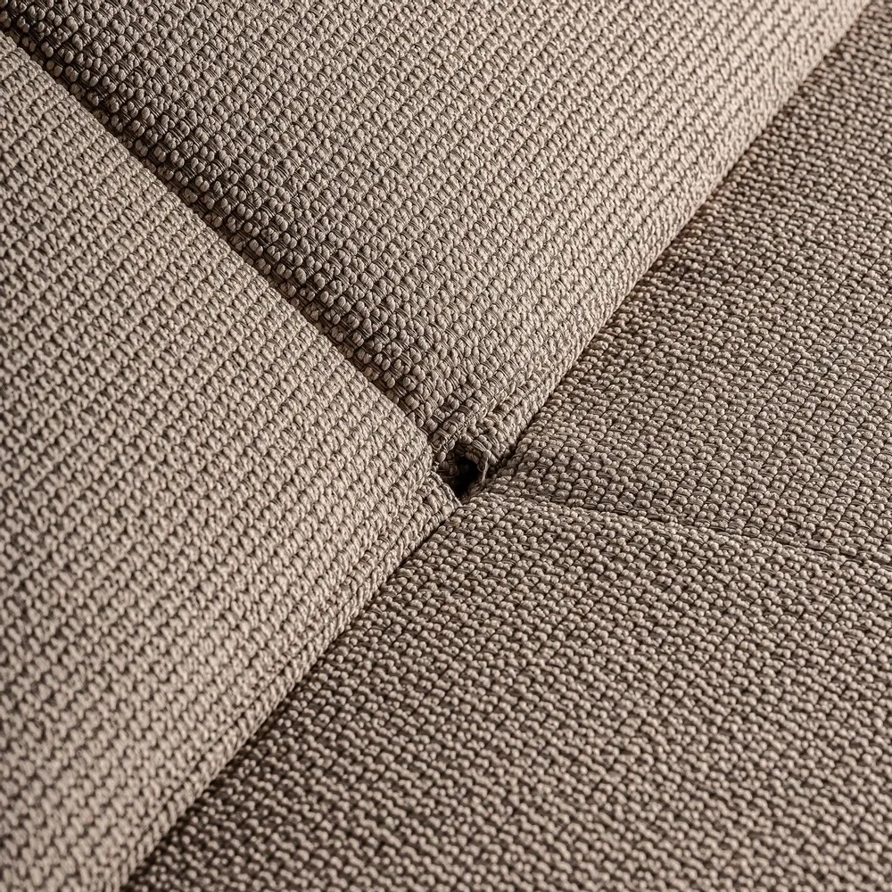 Sofas - Double lounge chair in brown railway wood 210x80x33 cm - VICAL