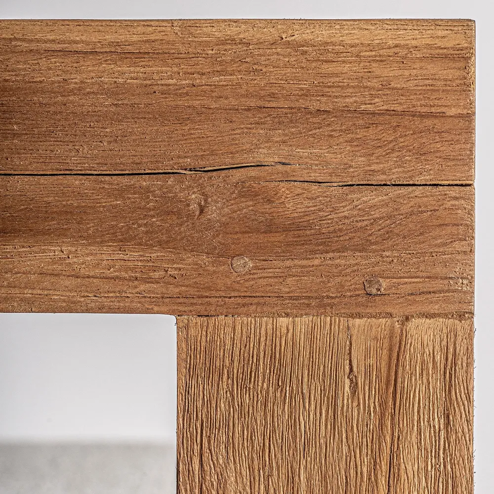 Fauteuils - Fauteuil en bois de chemin de fer marron 85x85x80 cm - VICAL