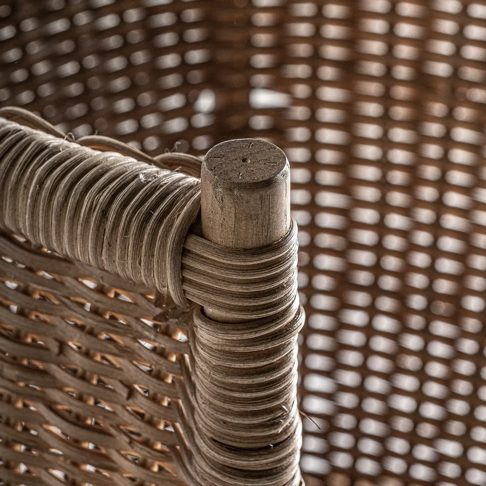 Stools - Brown fir wood stool 60x53x100 cm - VICAL